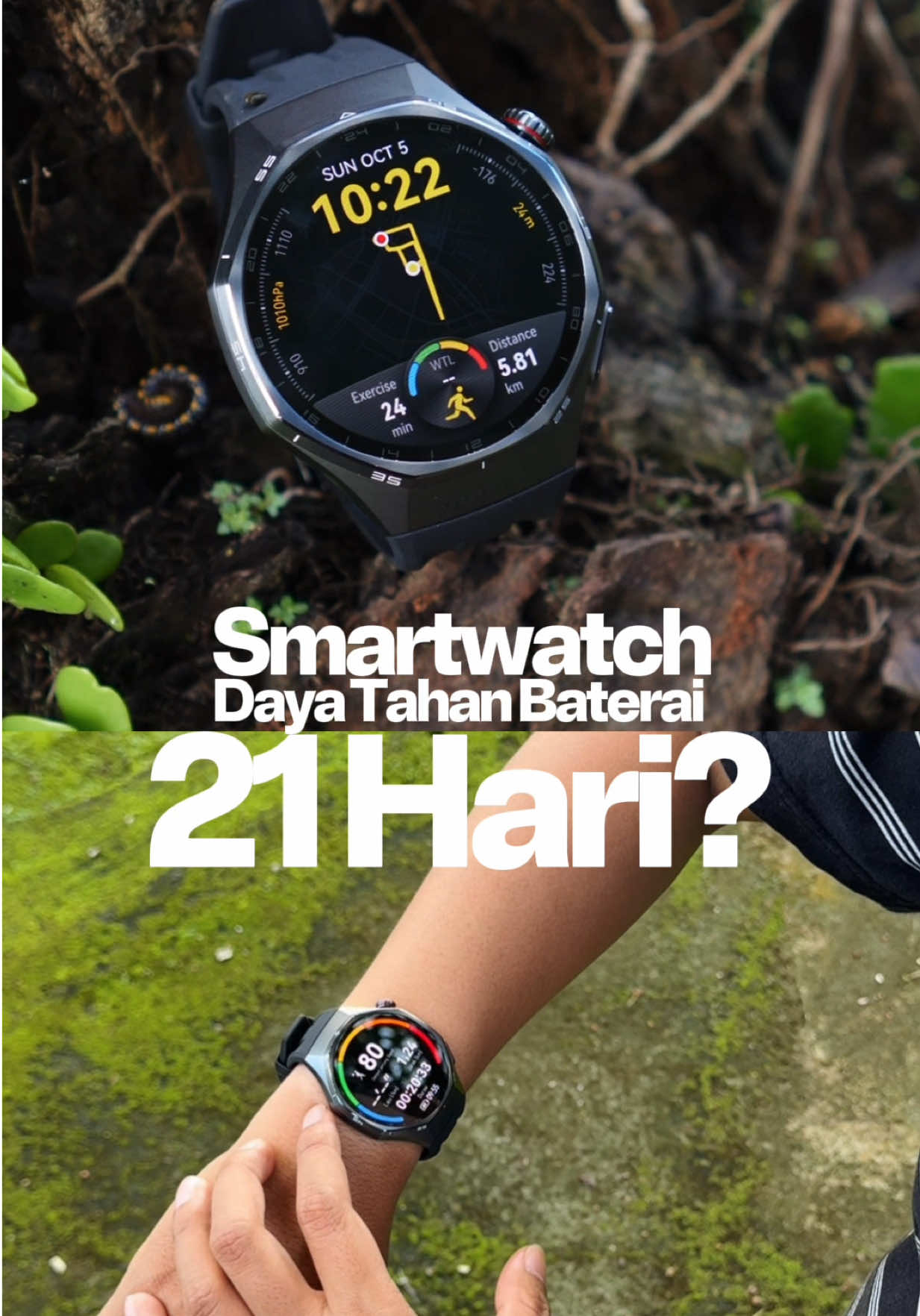 Makin Pro! HUAWEI WATCH GT 6 Pro. Smartwatch Baru HUAWEI yang Punya Fitur Makin Pro. Baterainya Super Awet Bisa Sampai 21 Hari loh! #HUAWEIWatchGT6 #RideTheWind #Smartwatch #HUAWEIIndonesia @Huawei Indonesia 