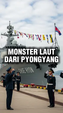 Korea Utara kembali mencuri perhatian dunia! 🌊 Kim Jong Un memamerkan kapal perusak baru berbobot 5.000 ton “Choe Hyon”, simbol kekuatan laut baru Korut. Dalam pameran militer menjelang peringatan 80 tahun Partai Buruh, Kim meninjau langsung kapal perang tersebut lengkap dengan sistem rudal dan pertahanan udara modern. Langkah ini jadi sinyal keras bagi rival regional bahwa Korea Utara kini serius membangun armada laut yang tangguh. ⚓️🔥 📚 Sumber: Korean Central Television (KRT), NK News, Yonhap, Reuters Defense Asia. #KoreaUtara #KimJongUn #ChoeHyon #ZonaGeopolitik #BeritaMiliter           