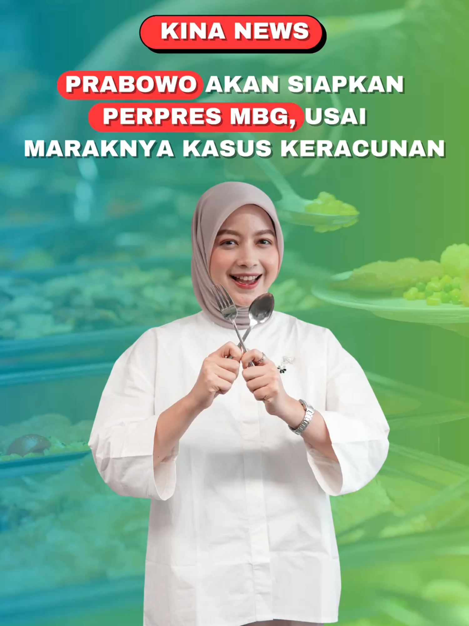 Kasus keracunan Makan Bergizi Gratis (MBG) bikin heboh di berbagai daerah. Presiden Prabowo Subianto akan segera keluarkan Perpres tata kelola MBG biar lebih ketat dan aman. #prabowo #mbg #makanbergizigratis #keracunanmbg #beritaterkini