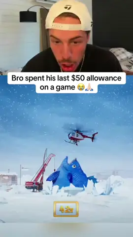 Bro spent his last $50 allowance on a game 😭🙏🏿 #fyp #streaming #streamer 