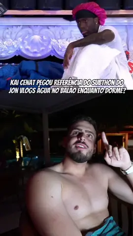 Kaicenat pegou referência do subthon do jon vlogs água no balão enquanto dorme? #jonvlogs #tota #mafiathon3 #kaicenat #clipsdetwitch 