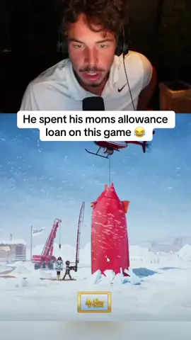 He spent his moms allowance loan on this game 😂 #streamer #streaming #fyp 