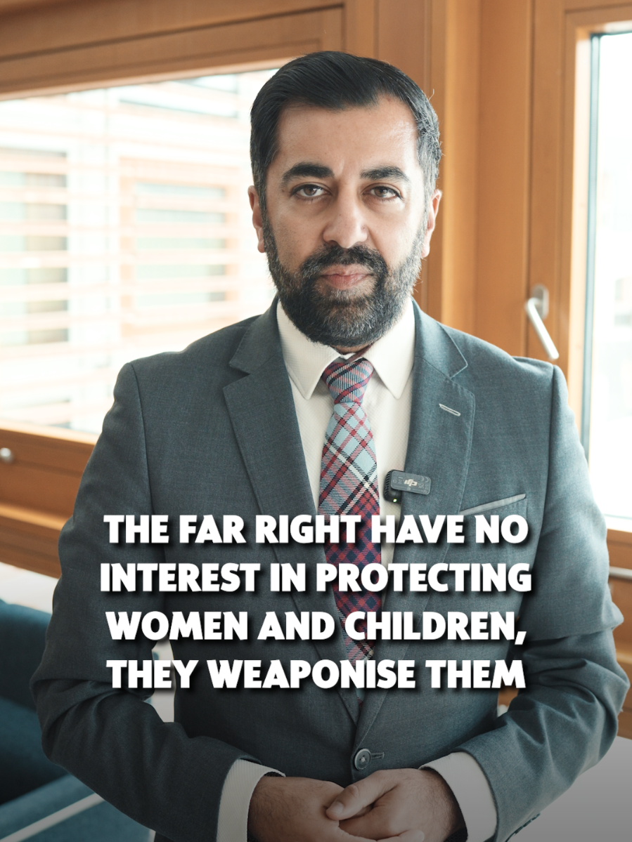 The far-right are not here to protect women and children, they abuse and weaponise them. Why do so many far-right 'protectors' of women and children have convictions for abusing them? We shouldn't be fooled. The leaders of the far-right couldn't care less about the safety of women and children. They use them to push their hate-filled narrative.  Don't be fooled by their BS. Confront their lies, organise and mobilise against the threat of the far-right.