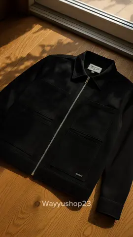 Rekomendasi Qwertylife Work Jacket Boxy Kanvas Hitam Basic 🔥 #jaketboxy #jaketwork ##jaketkeren##qwertylife