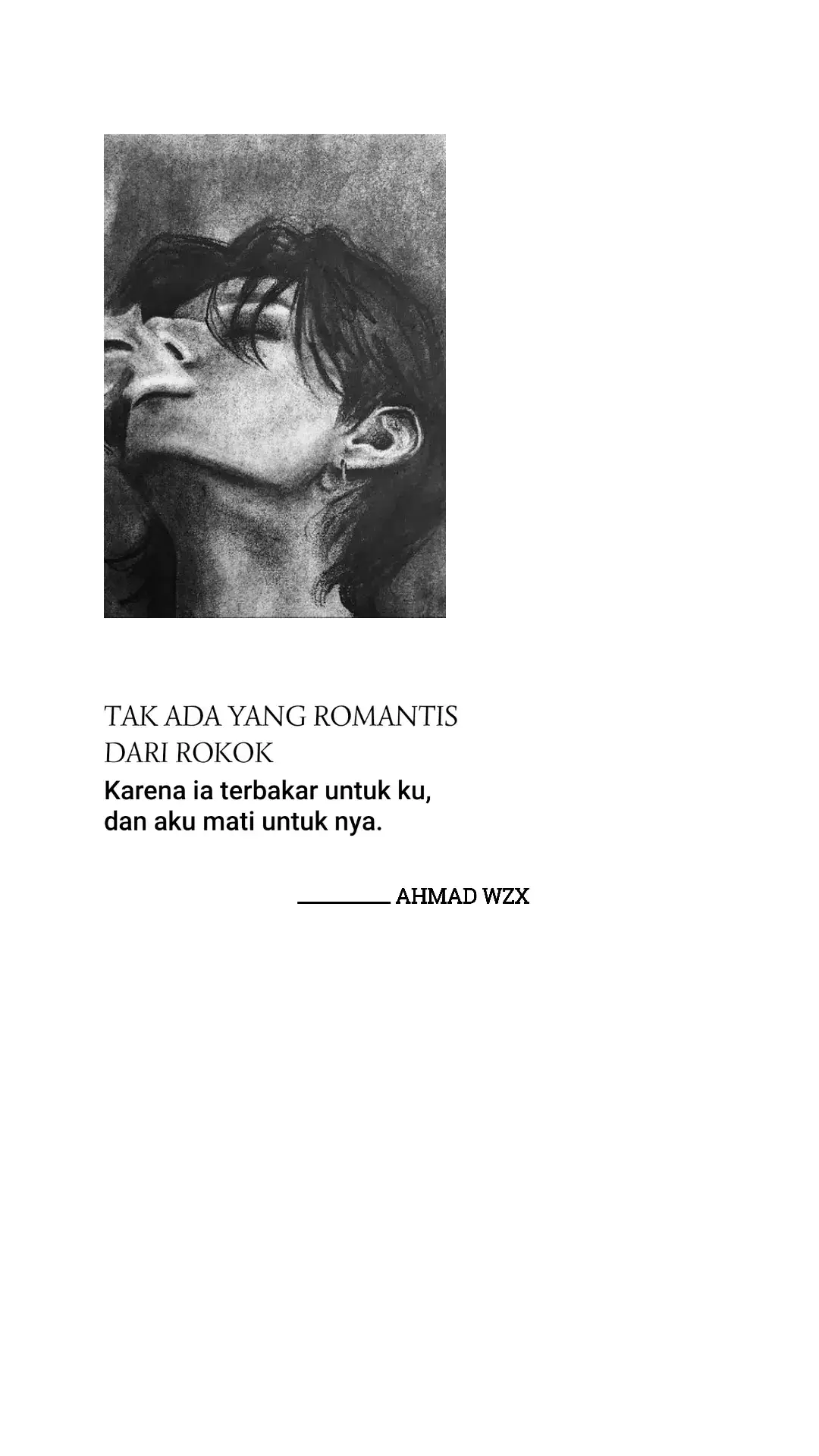 Ia terbakar untuk ku, dan aku mati untuk nya.  #padahariini #philosophy #sudutpandang #syair #syaircinta 