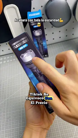 El último día del evento ⏰ Se restablecerá el precio original 🔥 Ahora todavía puedes disfrutar del envío gratuito ✈️👍#flashlight #flashlights #light #freeshipping #tiktokmademebuyit #musthave #flashlightsave #flashlightsaves🔦 #🔦 