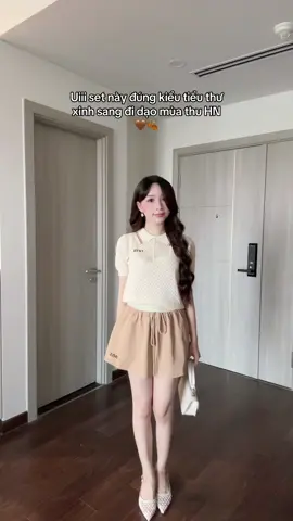 Ui tui thề cái tone màu n tây lắm #settieuthu #setdoxinh #aolendetkim #thoitrangnu #videoviral 