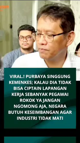 Viral!! Mentri Keuangan Purbaya singgung Kemenkes
 