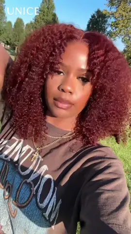 That volume & bounce! 🙌 Thick. Fluffy. Glueless.💯@DAYAUNA ♡ #unicepromo #gluelesswig #reddishbrownwig #TikTokShopFallDealsForYou #hairstyle 
