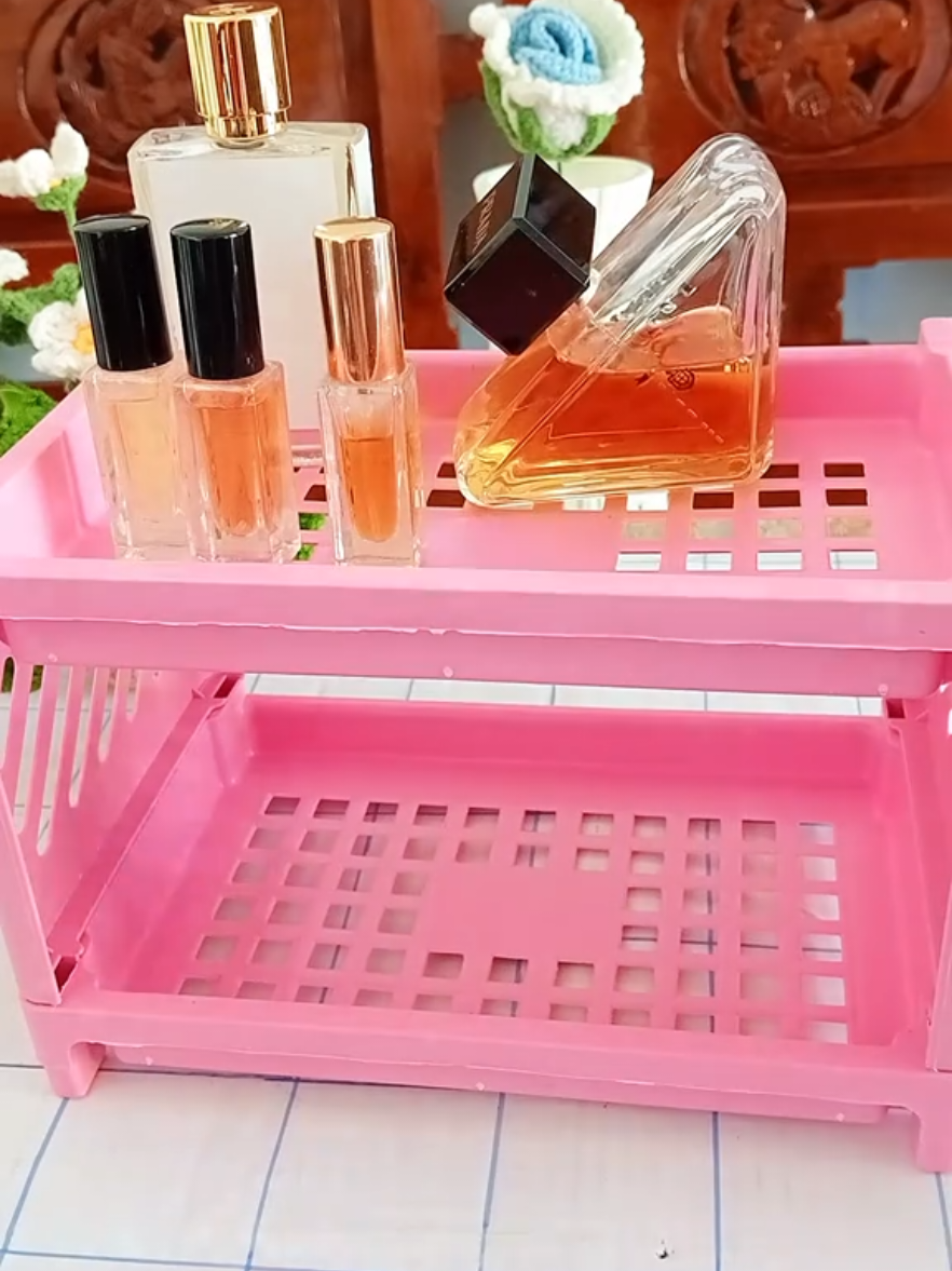 Kệ 2 tầng hàn quốc để bàn trang điểm ,bàn học, làm decor rất đẹp luôn nha #kemini #kededo #kededodanang #kededonhatam #xuhuong @Toàn con trai 