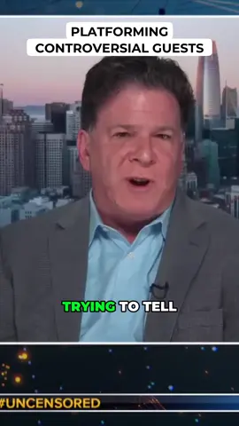 Where do we draw the line when platforming controversial guests? 🎙️ Balancing free speech and personal safety. #controversy #freespeech #danger