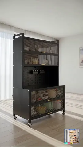 ✍️ Caption & Hashtag SEO: Kabinet dapur moden tinggi 180cm dengan pintu gelongsor kemas boleh simpan periuk pinggan mangkuk microwave mesin kopi dan barang dapur lain material kukuh tahan lama buat dapur nampak teratur dan kemas cepat beli sekarang sebelum stok habis #kabinetdapur #rakdapur #rakpinggan #rakserbaguna #rakbesi 