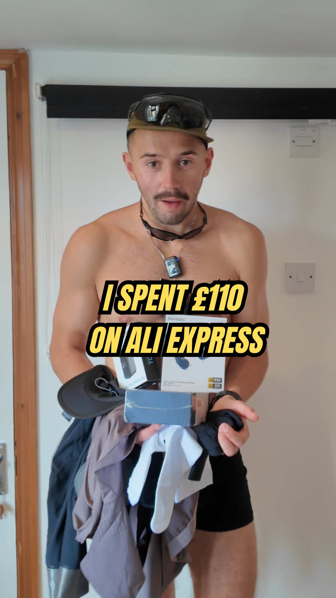 I spent £110 on Ali Express After the success of my first purchase on Ali Express where I bought YKWBIKE bib shorts and jersey, thought I’d test out a few more things Things like the glasses and the hat were more of a punt to try these things seeing as they are so cheap, really impressed with the running hat considering I’m not much of a hat guy since I cut my hair short and usually hate how they look. I think this looks pretty good so can’t argue with that  The big glasses make me look like a twat but they are great when cycling because I’ve found on the glasses I usually wear the frames get in the way The others are almost like a vintage Oakley pair which for the price look decent  Ordered more YKYWBIKE jersey and bib shorts because I was so impressed with the last lot. Can’t compare them to bigger brands as I’ve never had them but I’m likely closer to 1000km in them now and very impressed (as are many others) Bike pump has been brilliant, pumps up in seconds and handy to keep on the bike so I’m not caught out. Has a cool pressure gauge too which many don’t have  SPEXCEL from Ali Express was a new brand I wanted to try and heard good things about. Slightly more expensive than YKYWBIKE but worth it in my opinion Feels more premium and I prefer the fit, I believe this is closer to MAAP and Rapha style bibs. Again, I’m super impressed with how this looks and fits especially for £20 when it looks way more Putting another order in soon for a final few bits before my IronMan race like more bib shorts, socks etc What else have you bought from there that you think I should try? #ironman #triathlon #hybridathlete #cycling #aliexpress 
