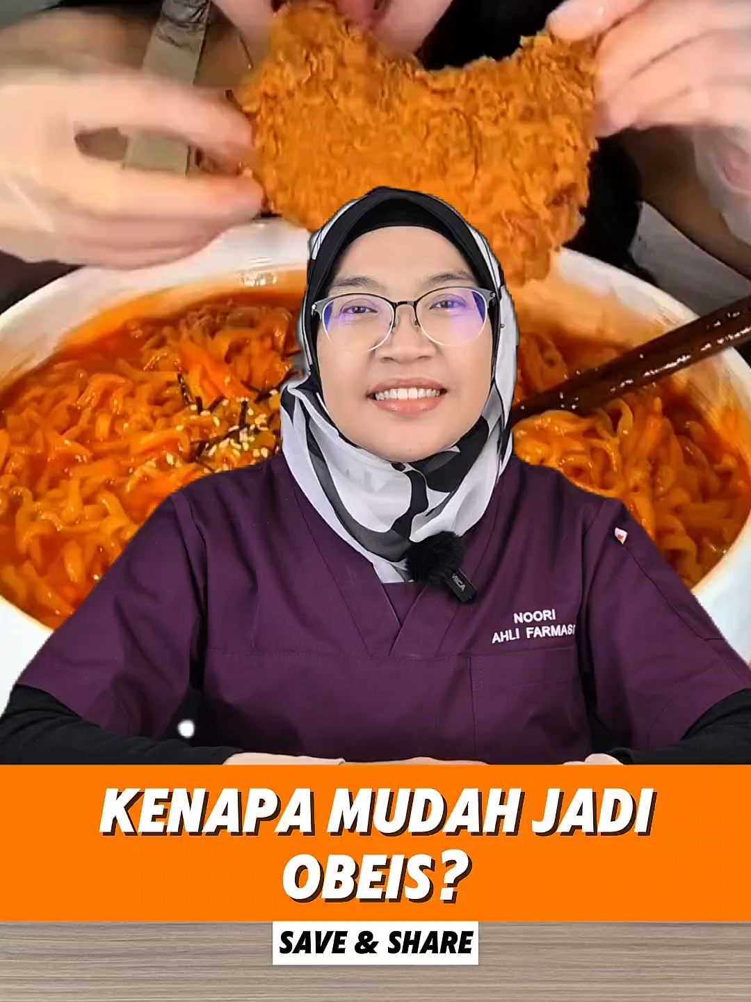 Kenapa ramai anak muda sekarang cepat naik berat badan?  Bukan sebab malas — tapi sebab susah kawal craving & junk food! Boleh cuba Orange Fit OXYENERGY, meal replacement tinggi fiber, rendah kalori yang boleh bantu rasa kenyang sampai 5 jam. Mulakan langkah kecil — ganti 1 meal dengan Orange Fit. Badan sihat ni pelaburan masa depan. @oxyenergy.my @oxyenergy.mybeauty @oxyenergy.myhealth  #OrangeFit #OrangeFitOxyenergy #OXYENERGYMY #TEAMOXYENERGY #NooriAhliFarmasi