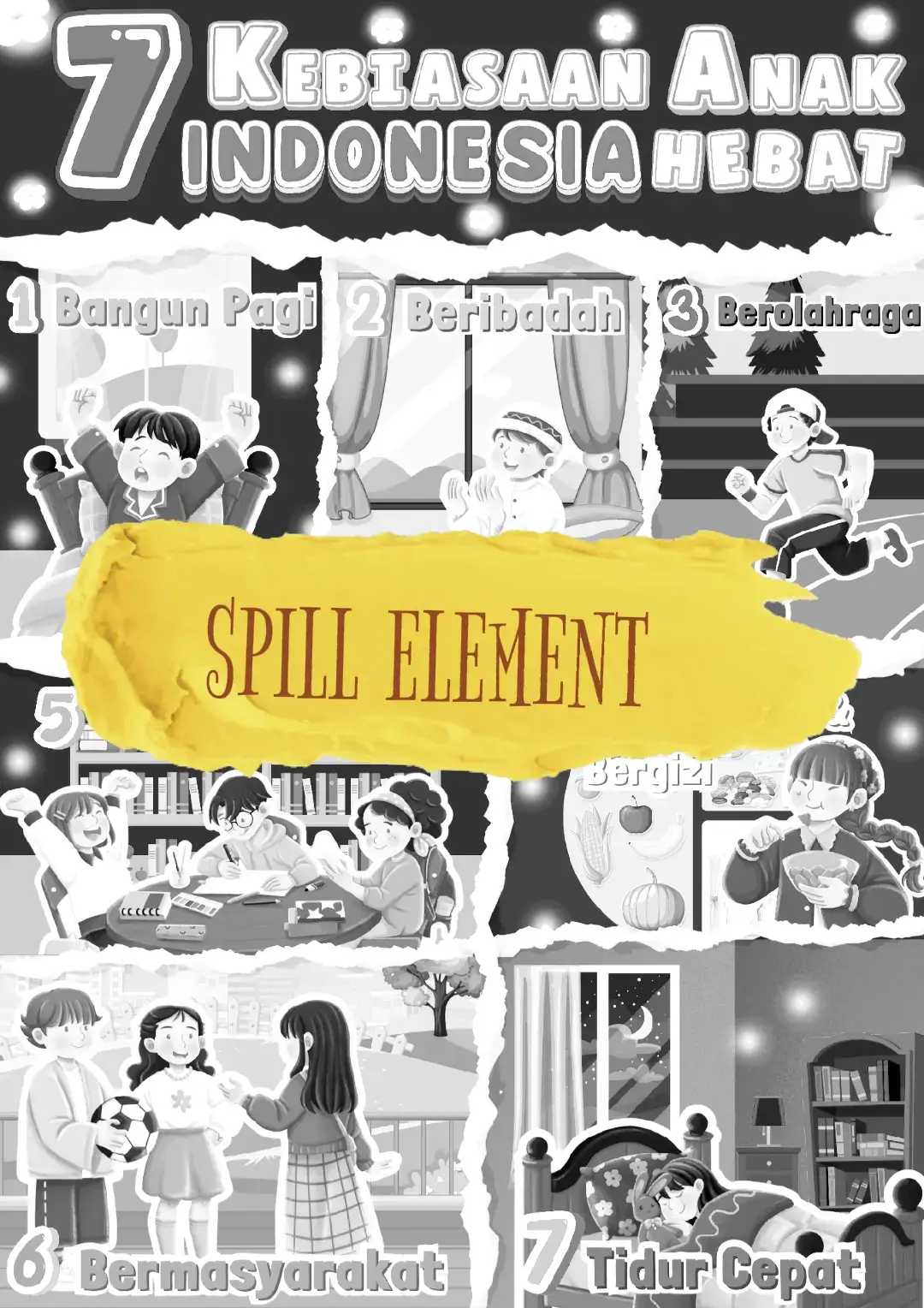 #posterdesign #postercanva #7kebiasaananakindonesiahhebat #poster #posterpendidikan 