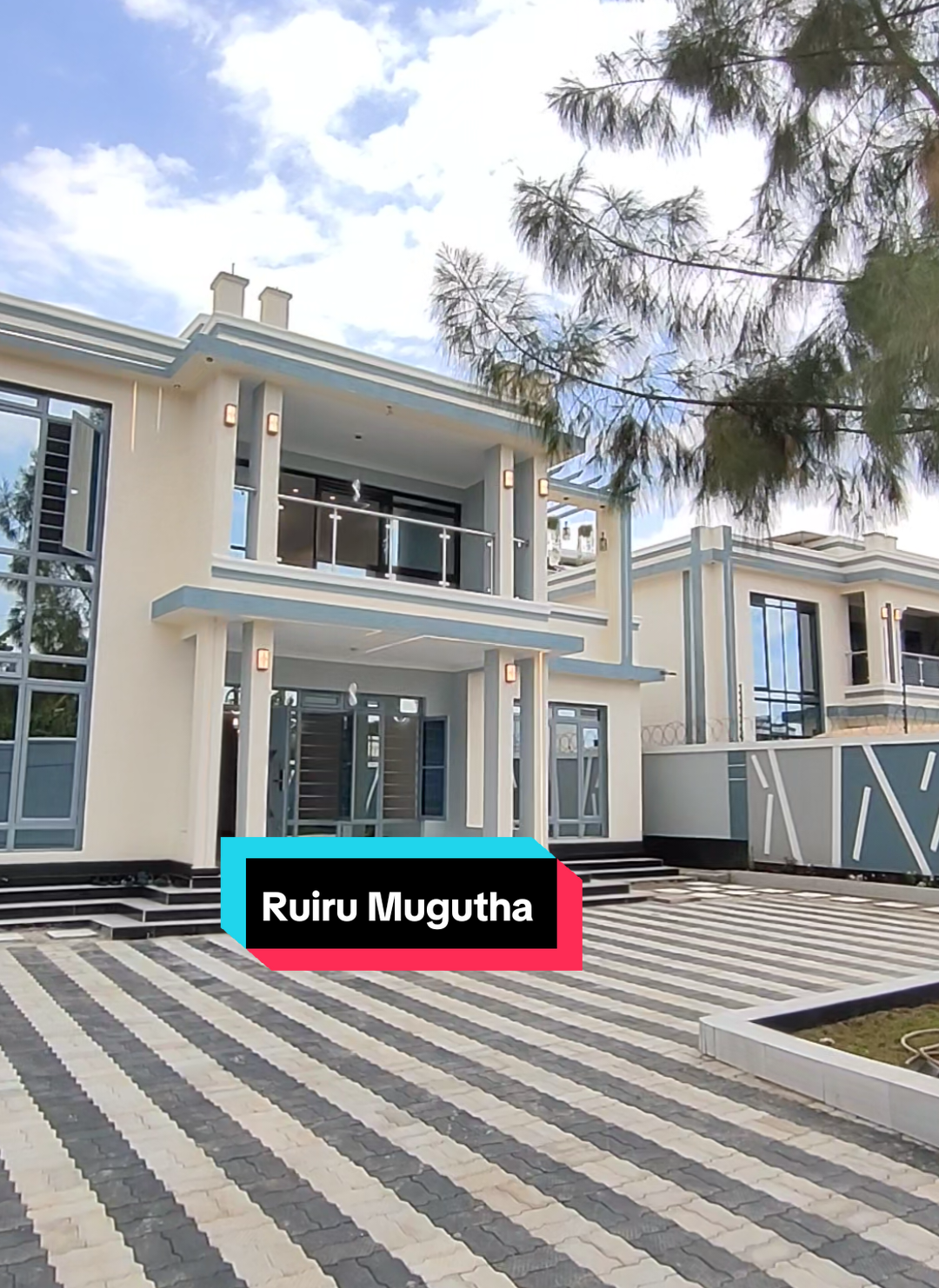 ✅Ksh. 22M Newly built 4BR All En-suite on own gated compound with 8 units Each on 50 by 100.  📍Ruiru, 300m off Kiganjo road •Spacious lounge & separate dining •Semi Open plan kitchen with pantry •laundry area .Guest cloak room •Dsq ensuite  •Family room  •Master bedroom with balcony and walk in closet •Accesible roof terrace with a cloakroom •Ample parking for 6 cars .Well manicured front garden 📞/App; 0740 936415 #gatedcommunity #thikaroad #RuiruHomes #nairobi #homesweethome 