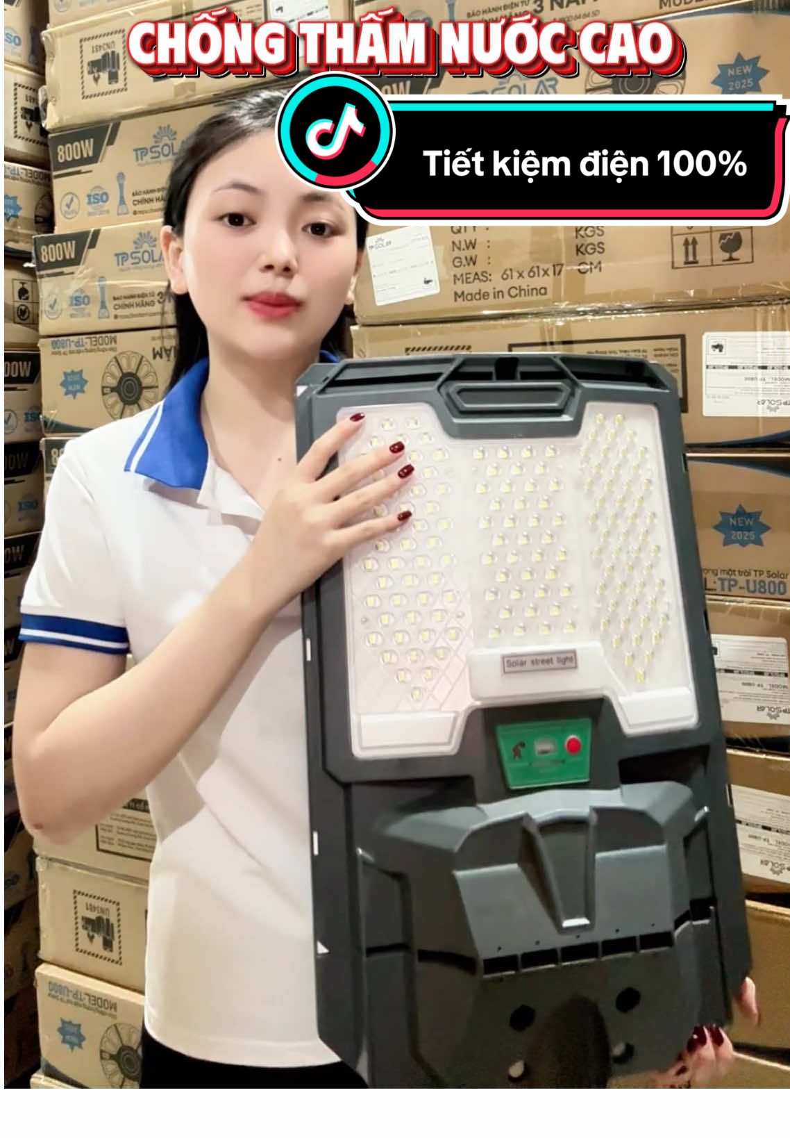 📍 1 chiếc đèn LT500 chiếu sáng cả sân rộng - không tốn điện, không lo tắt bật!!!💥✨#tpsolar #chinhhang #dennangluongmattroi #Tuhaohangviet 