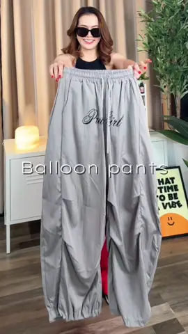 #กางเกงขายาวใส่สบายๆ #balloonpants #balloonpants #ป้ายยาแฟชั่น #เสื้อผ้าแฟชั่น 