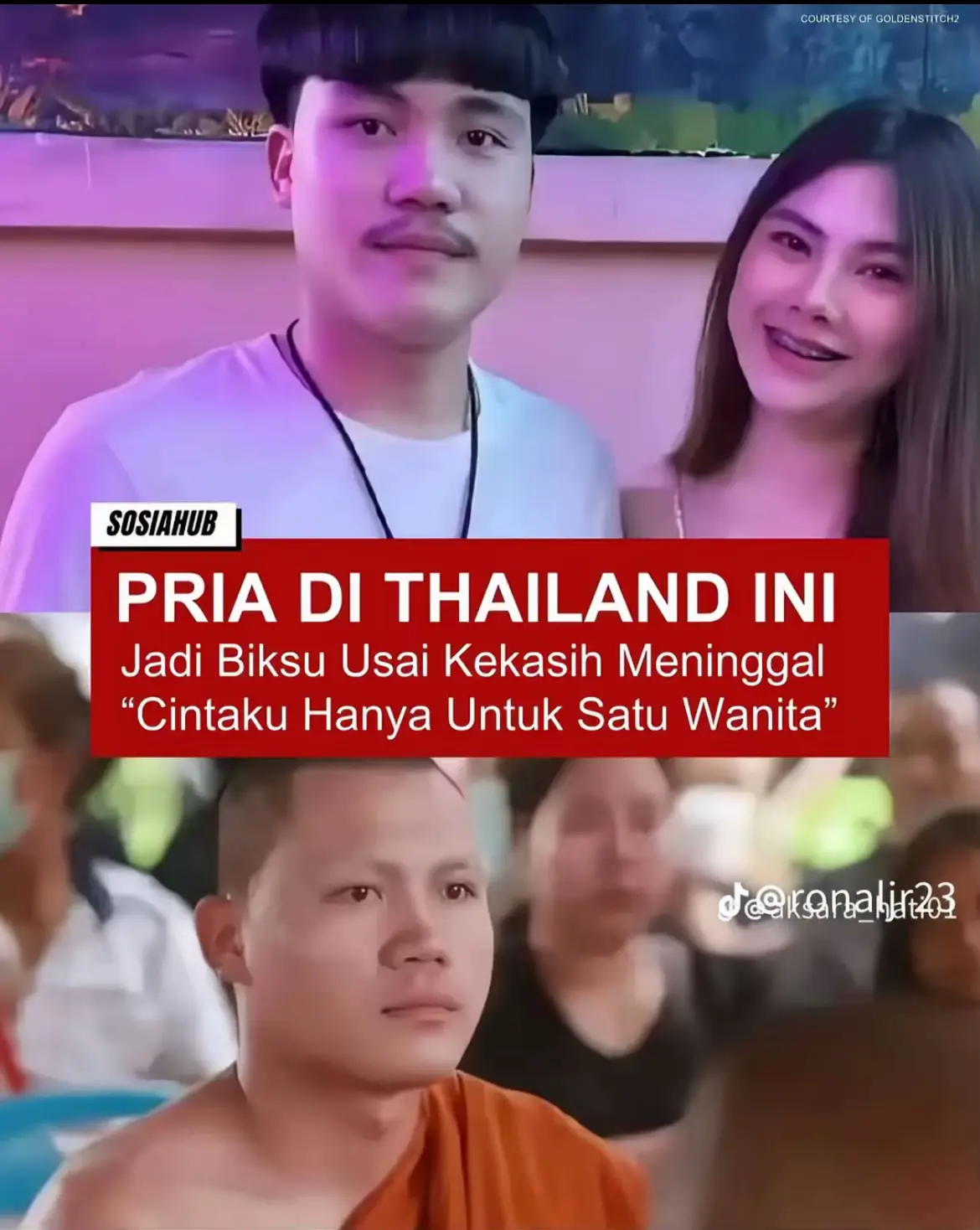 Jika tidak denganmu,maka tidak dengan yang lainnya:)