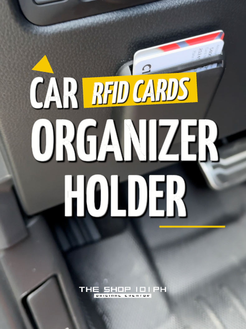 Lagayan ng ID RFID CARDS maganda to RFID CARD HOLDER ORGANIZER  #rfidcard  #rfidcardholder  #carcardholder  #caraccessories  #theshop101ph  #fyt