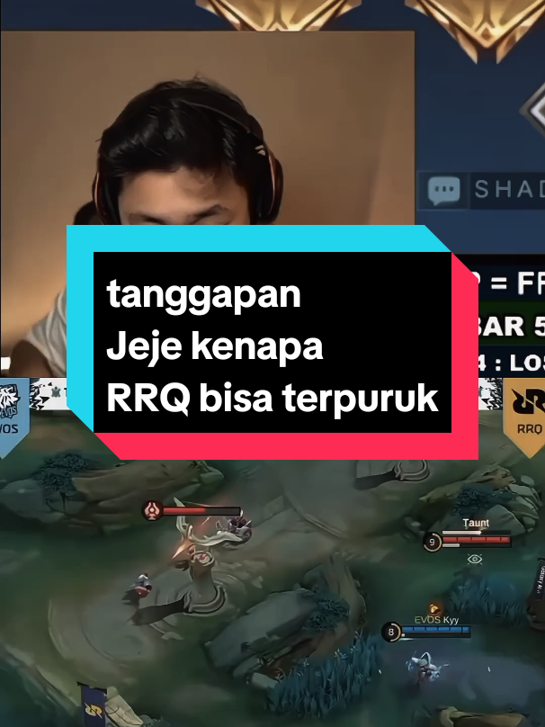 tanggapan Jeje kenapa RRQ bisa terpuruk di season ini@Jeje Adriel | JEJEJOKI  #rrqhoshi #jejeadriel #phiyan 