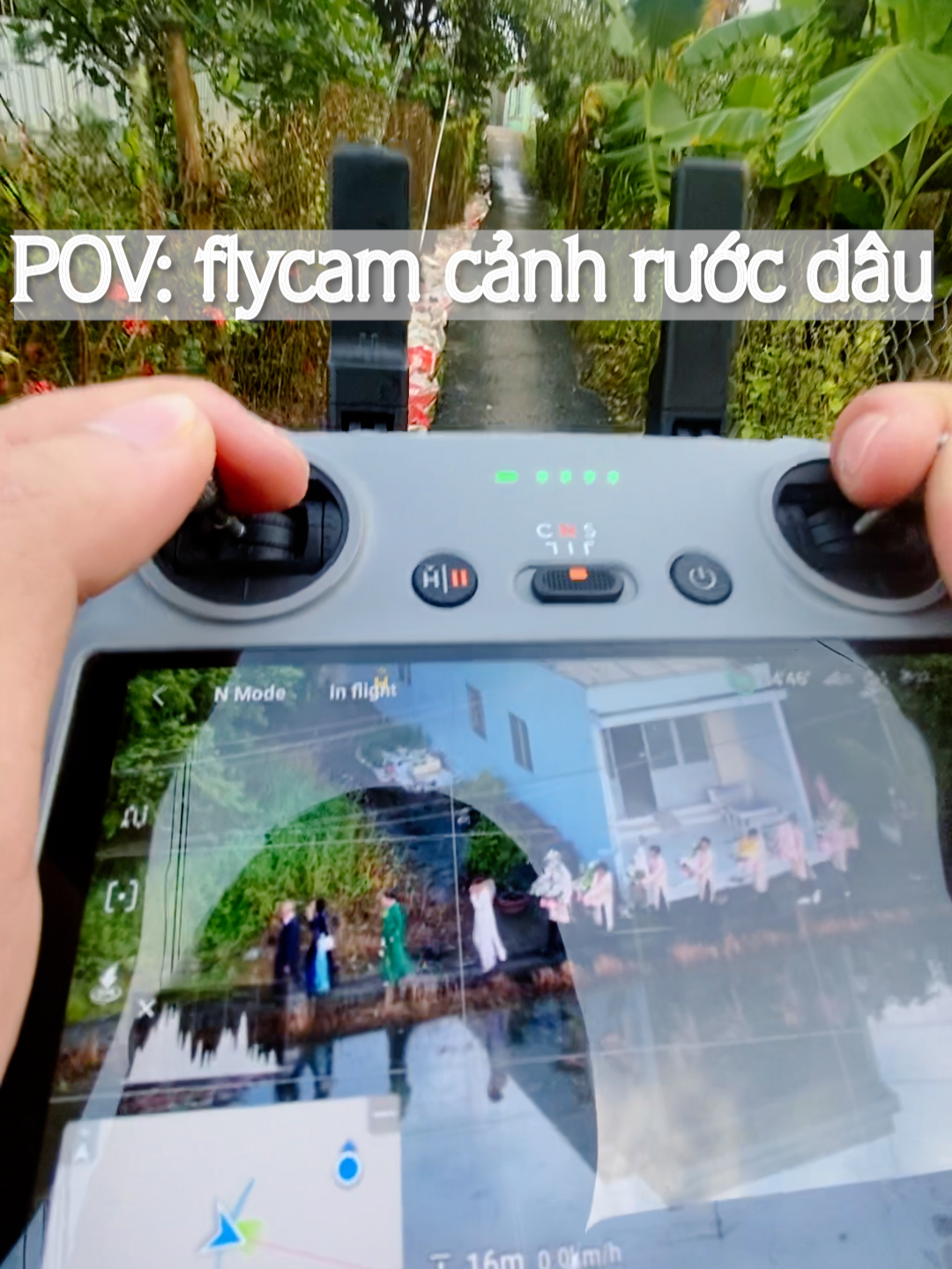 POV: flycam quay cảnh rước dâu  #flycam #xuhuong #trending #flycamruocdau #ari3s #longan_62