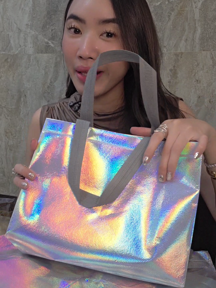 KANTONG BELANJA HOLOGRAM kode M-11, cakep banget!