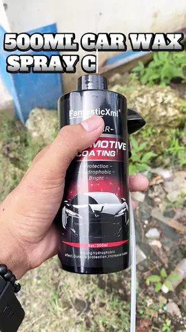 500ML Car Wax Spray and Polish Two-in-one Coating Auto Car Wash and Wax Hydrophobic Nano Ceramic Coating #fyppppppppppppppppppppppp #viraltiktok #viralpage 