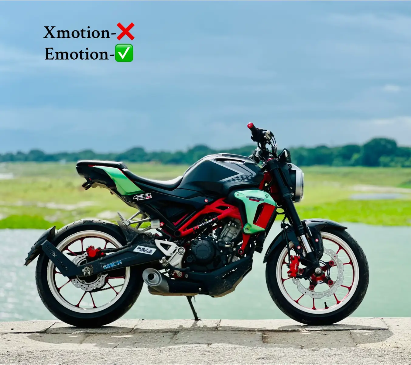 Xmotion-❌ Emotion-✅ #maruf_billah_0 #xmotion #cb150r #honda #emotion 