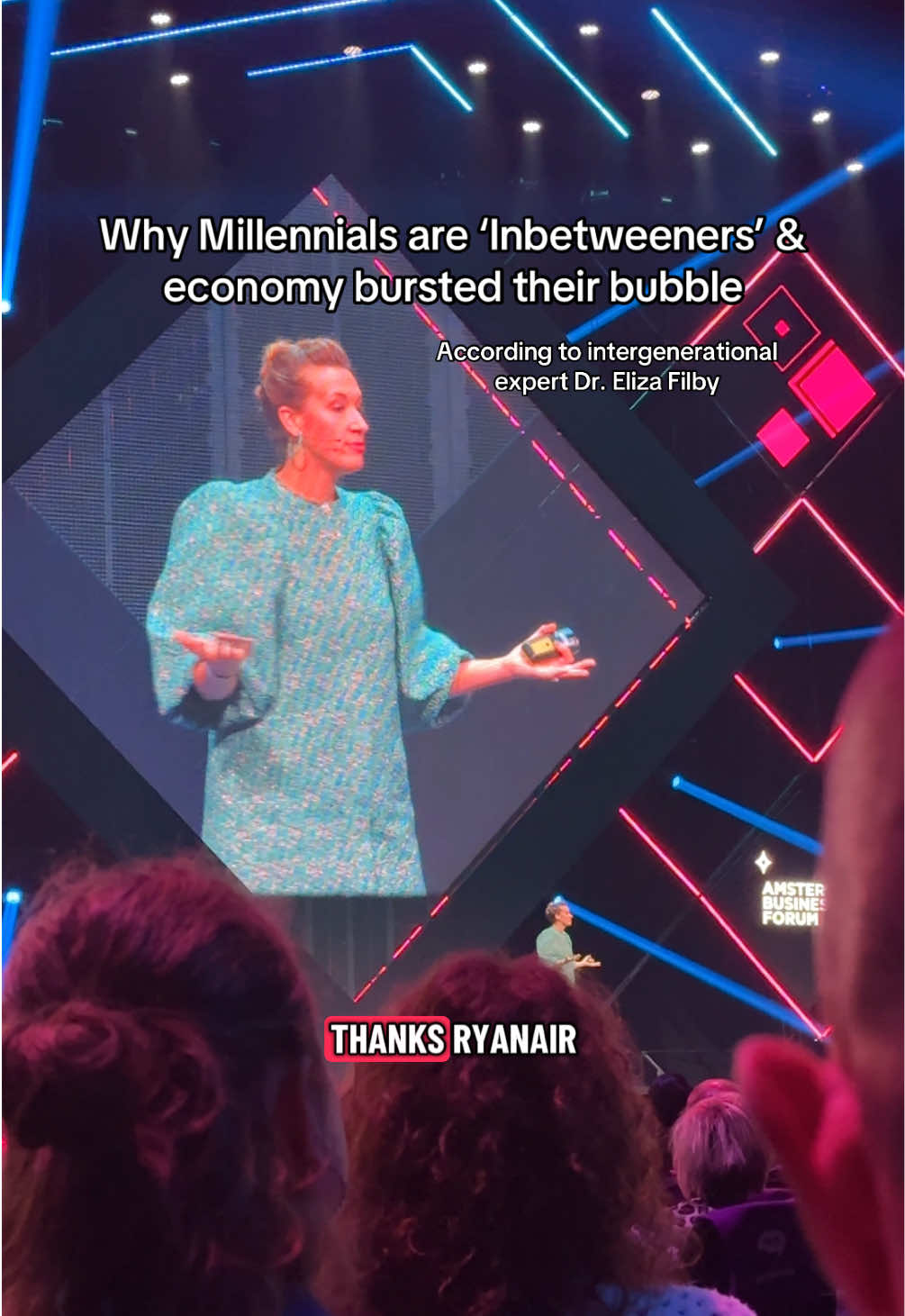 “Thanks Ryanair 😅”  #millennials #genz #genx #elizafilby #abf25 
