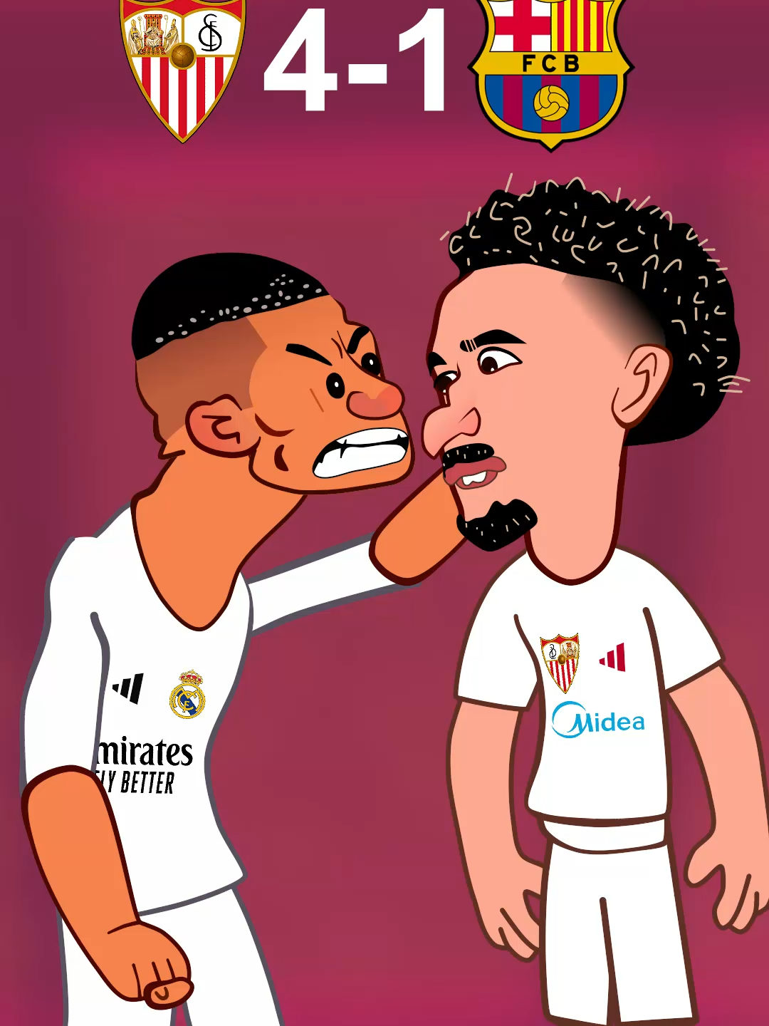 Mbappe asks Sevilla player how he beat Barcelona 😲. #mbappe #barcelona #sevilla