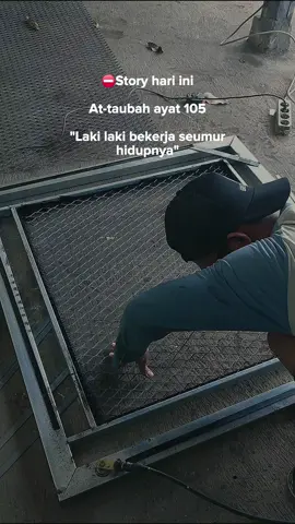 jangan lupa bersyukur alhamdulillah #tukanglas #bengkellas #pagar #CapCut #fyp 