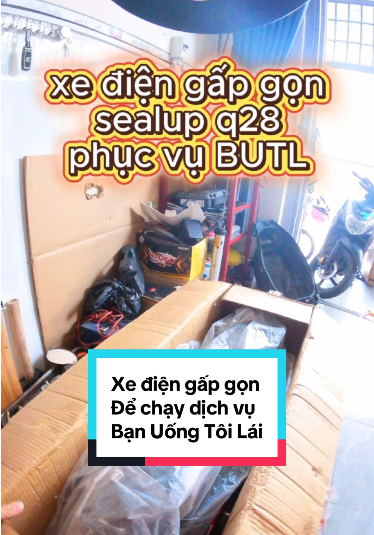 Bạn đang chạy ứng dụng Bạn Uống Tôi Lái. Bạn đang di chuyển bằng xe ôm công nghệ. Bạn cảm thấy qá tốn tiền. Hãy mua ngay 1 em xe điện gấp gọn. Bỏ 1 lần để tiết kiệm chi phí đi lại.  Bên mình đang có ưu đãi giảm giá trực tiếp khi mua xe. Hãy ib mình để được tư vấn. Xe điện gấp gọn sealup q28. Phù hợp với tất cã tiêu chí bạn đặt ra.  #butl  #banuongtoilai  #xediengapgon  #sealupq28  #banuongphuclai 