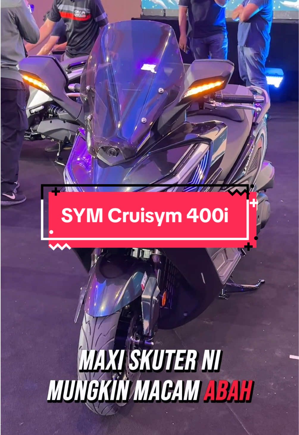 Mencari skuter maxi mampu milik yang ada power, teknologi, keselesaan? Boleh cuba SYM Cruisym 400i. Harga? RM27,888 sahaja!  #sym #maxi #cruisym400i #pandulaju 