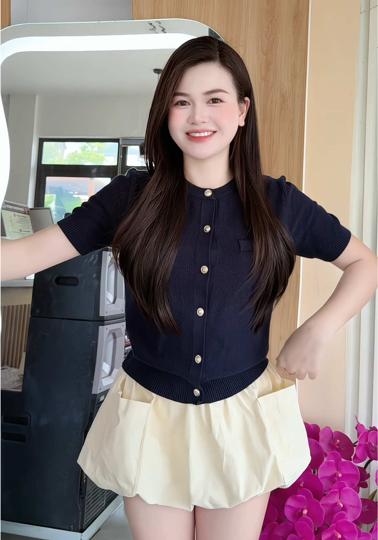 Chân váy bí phồng #chanvay #chanvaybi #tiktok #sansale 