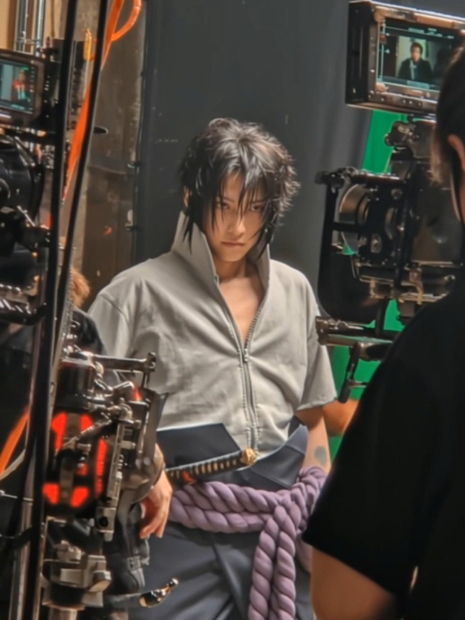 Live-Action Naruto Movie Behind the Scenes 나루토 실사화 영화 촬영 비하인드씬 #나루토 #ai #carat 実写版ナルト映画の舞台裏