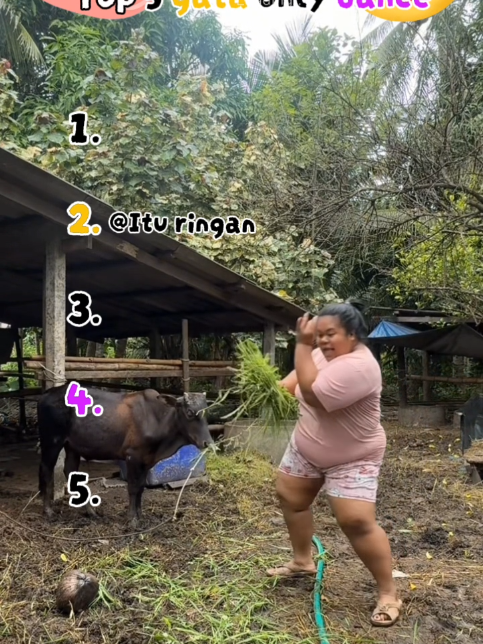 top 5 gata only dance #lucu #comedi #trending 