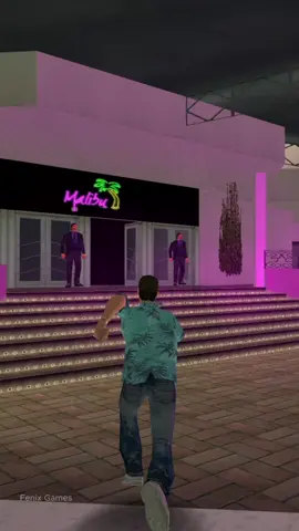 The magic of the Malibu club !!! #gta #gtavicecity #malibuclub #tommyvercetti .