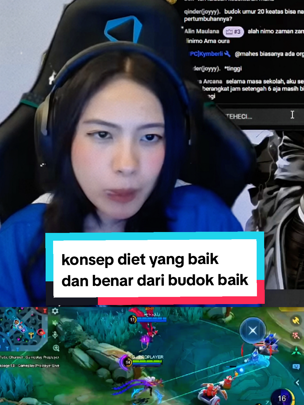 man teman,nih konsep/resep diet yang baik,dan benar dari budok baik #esteheci #NEXTJagoanMabar #MLBBNEXT2025  #fyp #MLBBobsidia 