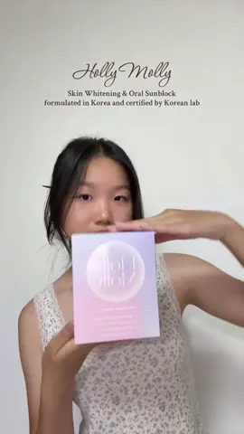 Constantly under the sun for HOURS…and though I may be slightly tanned, but at least but my skin still says “glow, not toast” ✨ Just 2-4 sachets a day, and she’s thriving 💖 Picture was taken 1.5 weeks ago and I’ve already seen slight improvements on my skin 😻 Available on Shopee https://atisfy.re/4ma2Qjm #HollyMolly #GlowFromWithin  #SunKissedNotSunDamaged  #Supplements  #Singapore 