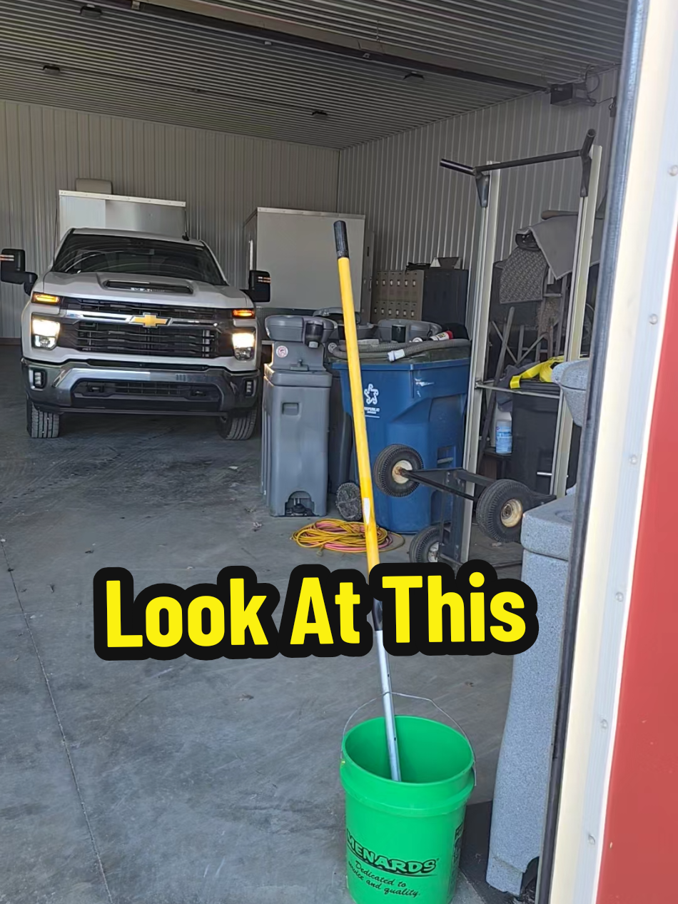 Pretty proud of myself! I backed this trailer into the barn first try, no pulling forward to correct and retry.  This was something that used to be very difficult for me, practice really does make perfect! #GarnoHomestead #workingmom #bluecollar #worklife #backingupatrailer @Garno Homestead LLC 