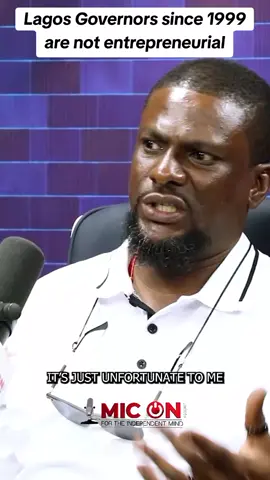 Lagos Governors since 1999 are not entrepreneurial - Demola Olarewaju Find out more via the link below: https://youtu.be/W89-QqxkySQ?si=u_FqG6nbnwQGKqzC You can watch the full show via our YouTube channel  See the link below: https://youtu.be/BfIClK4BEvc?si=jKfcOxsrGukhAmgK . . . #miconpodcast 