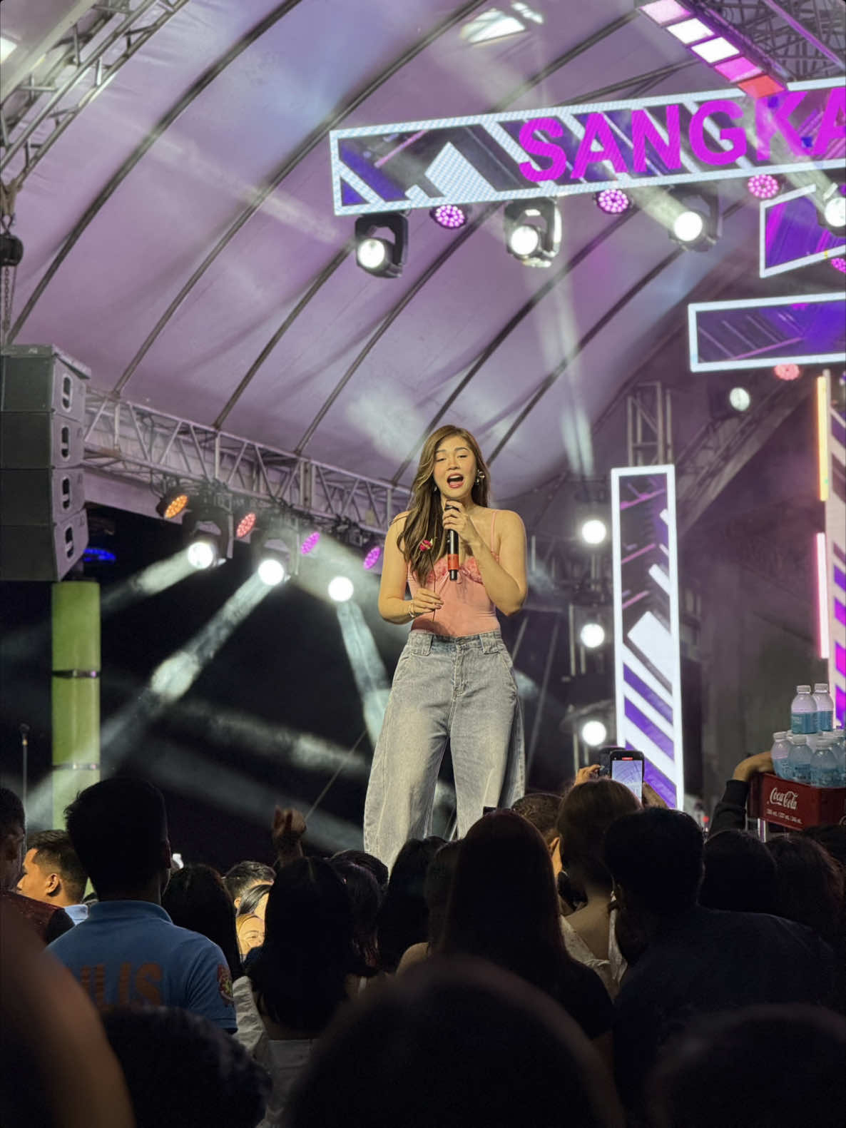 'Wag na 'wag mong sasabihin Na hindi mo nadama itong Pag-ibig kong handang Ibigay kahit pa kalayaan mo -@Janella  #huwagnahuwagmongsasabihin #kitchienadal #janellasalvador #opm #fyp