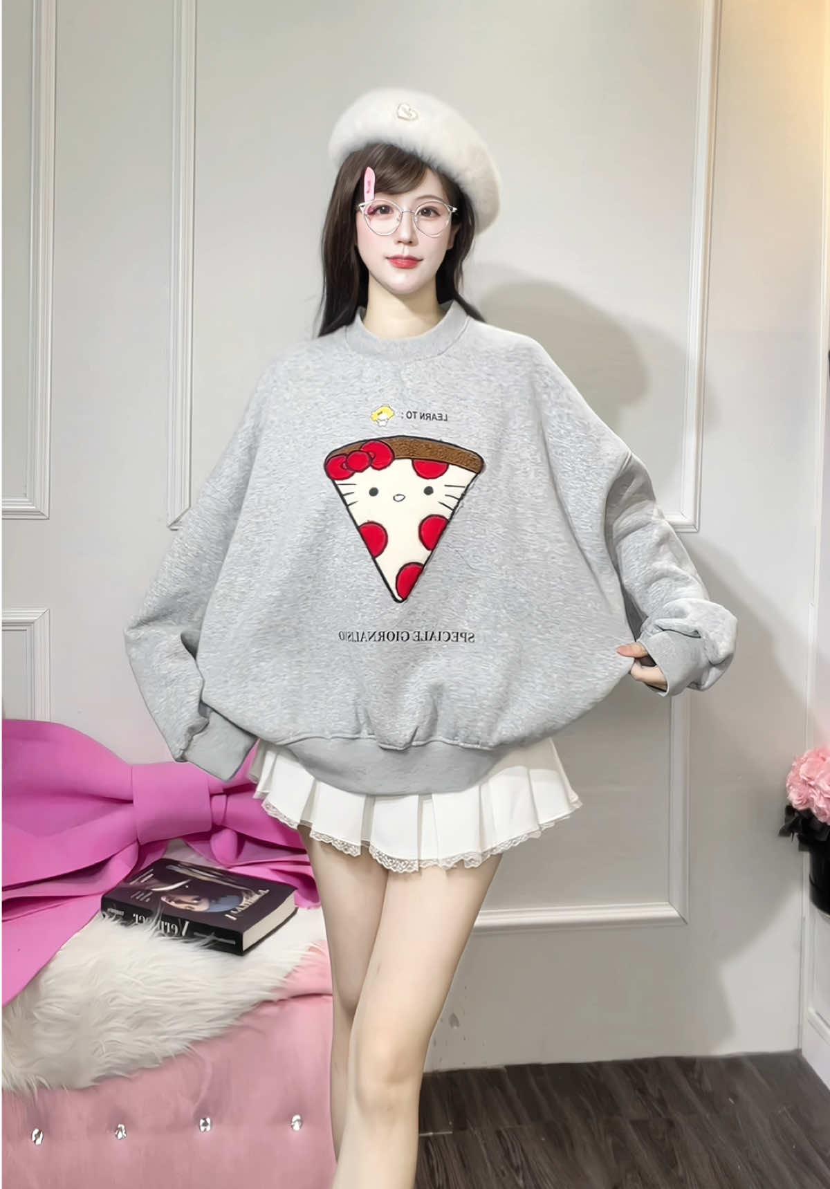 Pizza hong 😗 #xuhuong #xh #fyp 