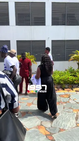 LIVE | Former Attorney General Godfred Dame arrives at the COD Headquarters accompanied by his legal team and supporters