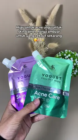 Membalas @Kahaptex Textile jangan sia-siain masker fav beauty yg harganya miring #favbeauty #maskerwajah #maskeryogurt #yogurtpeeloffmask 