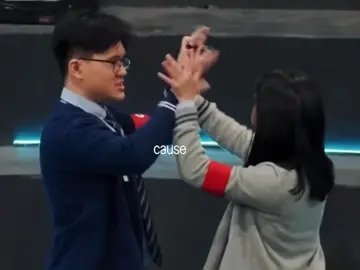 their first impression to each other💕 #joshuacoc #abellecoc #jobelle #coc #clashofchampions 