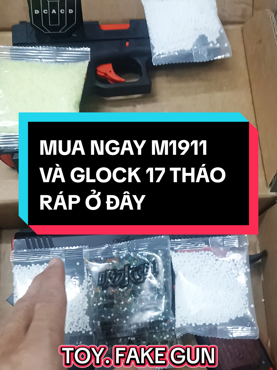MUA NGAY M1911 VÀ GLOCK 17 THÁO RÁP Ở ĐÂY#dochoichobe #viral #dochoithongminh #dochoitreem #dochoi 