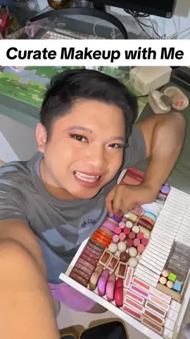 Magbuo tayo ng makeup na hindi ko nagagamit for my next GRWM. 🤭 PRODUCTS IN THIS VIDEO: ✨@happyskinphil  - Seamless Perfecting Stick Foundation in Soft Beige - Fresh Morning Dew Setting Spray ✨@enigma beauty ph Skintroduction Liquid Concealer ✨@Lucky Beauty Inc Ethereal Sculpt Liquid in Tan Lines ✨@Fashion21 Cosmetics 🇵🇭💄 - Mud Stain in Sweetheart - Multi Palette in 2 ✨ @Careline  - Canva Pot in Engrave - Oil Control Mattifying Loose Powder in Sugar ✨@faboulash  - Define Gel Liner in Black - Define Liquid Liner in Black ✨@Paulash Gold Bar in Selene ✨@GRWM Cosmetics Royal Flush Powder Blush in Bridal ✨@Ever Bilena Pillow Pop in Toasted Oak ✨@Colourette Cosmetics Colour Bounce in Flame ✨@bayfree Indonesia Store 2-in-1 lip liner and lip stain in 04 Neutral Tawny #makeupph #beautyph #BeautyTok #makeuptok #makeuprecommendations 