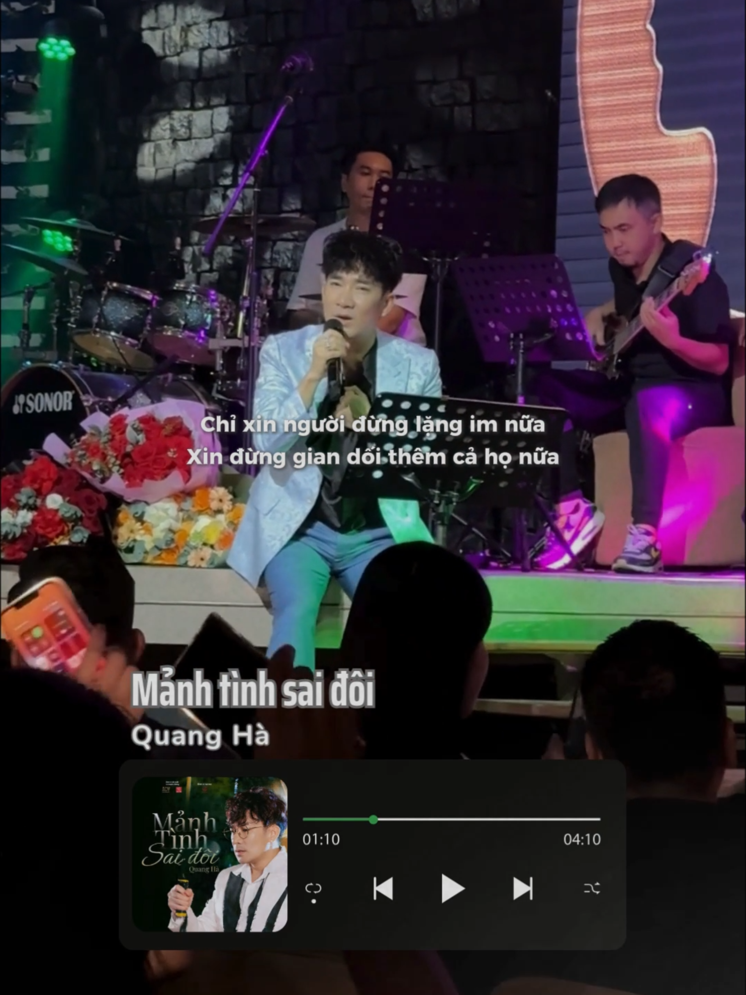 Thương em anh đau thế nào #covering #fyp #live #manhtinhsaidoi #quangha #acventertainment